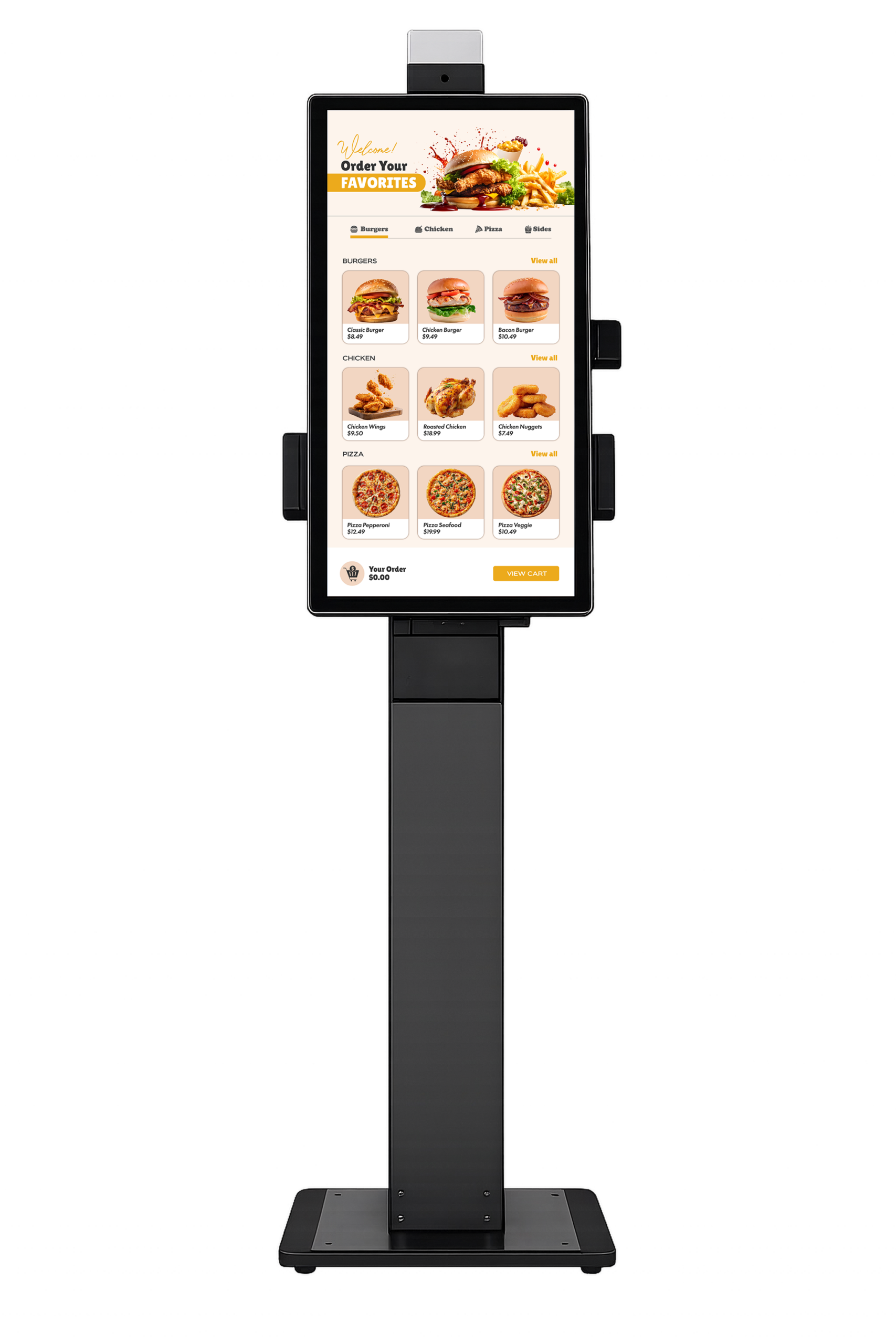 BytePos Kiosk Floor Stand