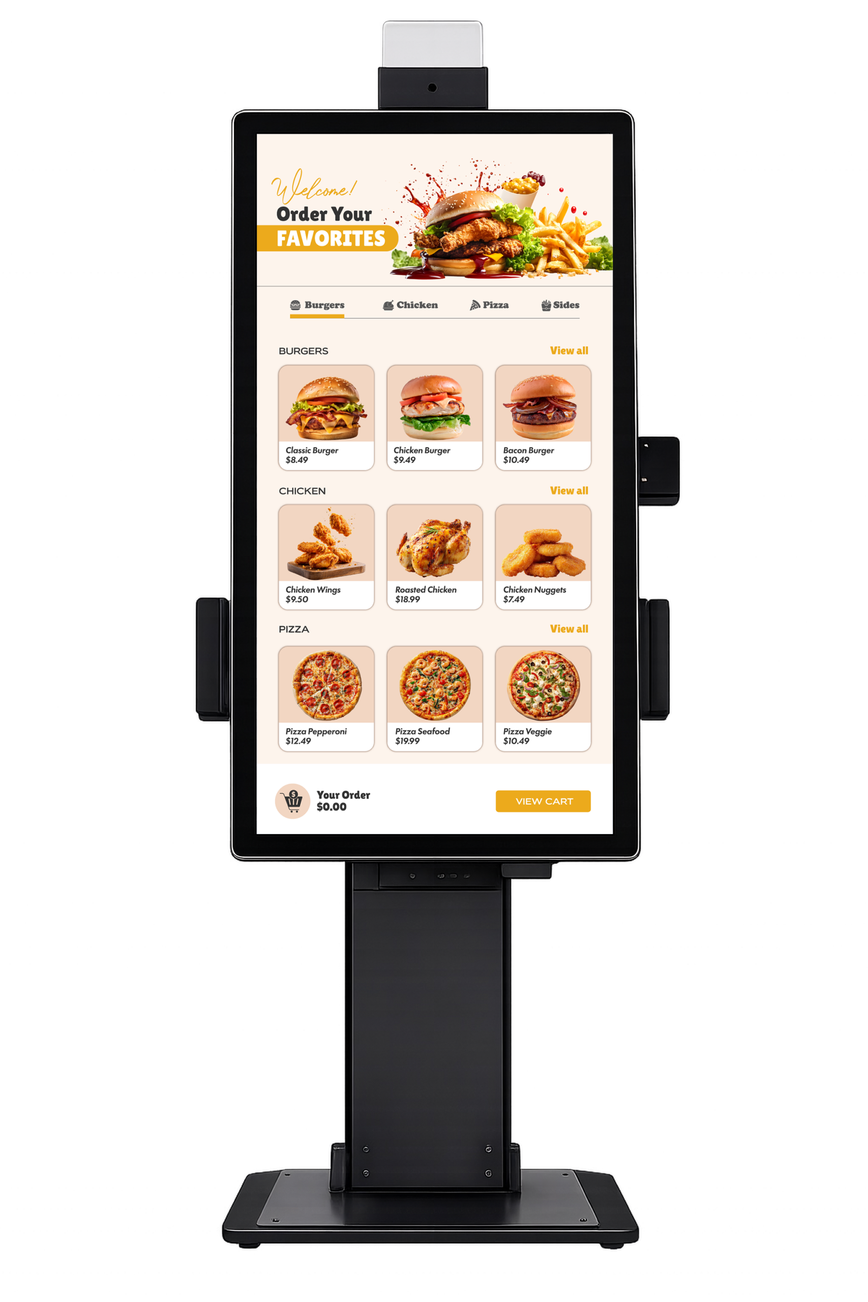 BytePos Kiosk Countertop